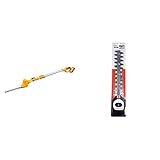 京セラ(Kyocera) 旧リョービ 充電式ポールヘッジトリマ 18V 軽量 BPHT-1800L1 666500A ＆ ヘッジトリマー用ブレード(替刃) 260mm 67300027 【セット買い】