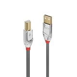 LINDY 1m CROMO LINE USB2.0 Type-A to Type-Bケーブル(型番:36641)
