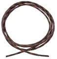 Atwood Rope MFGパラポカリプス サバイバルブーツレース タクティカルパラ�コードファイヤースターター アラミド釣り糸 EDC 結び目保持 (ブラウン&ブラック、48インチ)