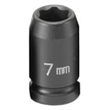 Grey Pneumatic GRE907MS Socket (1/4" Surface Drive x 7mm Standard) [並行輸入品]