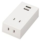 YAZAWA(ヤザワコーポレーション) SMART TAP(スマートタップ) 2USB+2AC ホワイト・Y02FS400WH2U