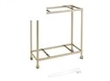 オーケー器材:アルミキーパー 二段置台 型式:K-AW8GL