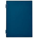 キングジム リングノート ラセーノ B5 やわらか らせんリング ネイビー 9065-NV