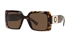 Versace MEDUSA STUD VE 4405 女性 サングラス DARK HAVANA/BROWN 54/22/140
