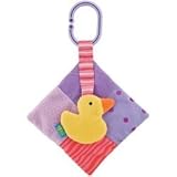 Duck Purples Quiltie Rattle [並行輸入品]