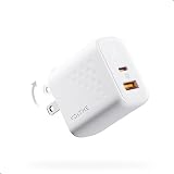 VOLTME 35W 急速充電器 USB-C+USB-A 2ポート18W+18W PD充電器 折畳式プラグ コンパクト PSE技術基準適合 スマホ充電器 MacBook QC PD対応 iPad Apple Watch iphone Galaxy Android 携帯 ノートPC 各種 その他機器対応 旅行、出張に便利 タイプc 充電器 Revo 35 Duo CA