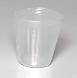 【6000個】 ポリポット 透明 7.5cm 明和 代不