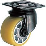 ハンマー　低床式　重荷重用　自在　ウレタン車Ｂ入り７５ｍｍ