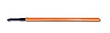 Nupla 76603 Orange Steel NC-PBC46 Certified Non-Conductive Curved Single End Pry Bar with Solid Nupl