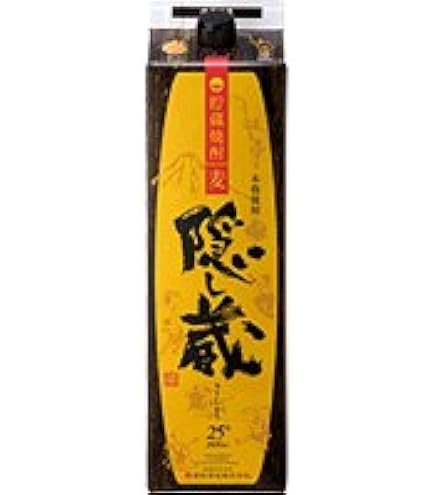 Amazon.co.jp: 濱田酒造 隠し蔵 麦 [ 焼酎 25度 鹿児島県 1800ml