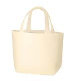 KIYOHARA キャンバス トート バッグ S 横30cm×縦20cm×厚さ10cm ナチュラル TR0125-08