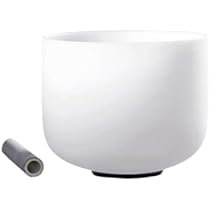 クリスタルボウル 円筒形 Amazon | chengshuang シンギングボウル クリスタルボウル 440HZ