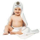 Boston Bruins Hockey Infant Baby Hooded Bath Towel by WinCraft