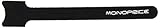 Monoprice Hook & Loop Fastening Cable Ties 6inch 10pcs/Pack - Black [並行輸入品]
