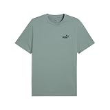 68760930_ESS スモール NO.1 ロゴ Tシャツ (S)_グリーン ムーン_S