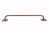 Premier Copper Products TR24DB 24-Inch Hand Hammered Copper Towel Bar, Oil Rubbed Bronze [並行輸入品]