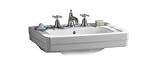 Porcher 04558 – 00.071 23 – 3 / 4 + " Pedestal蛇口シンクトップのみwith 8 "センター穴からThe Lutezia Col、ビスケット