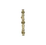 Brass Accents Inc C06-P4590-605 Rope Door Pull & Plates - 6 in. C-C - Polished Brass