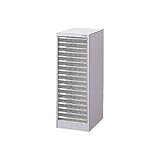 アバンテV2フロアケース スチール B4タテ 浅18段 ニューグレー ds-967901