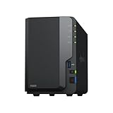 Synology NASキット 2ベイ DS223 クアッドコアCPU 2GBメモリ搭載 ミドルライトユーザー向け 国内正規代理店品 電話サポート対応品 DiskStation