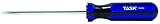 Task Tools T50502 3/16-Inch Robertson Acetate Hard Grip Screwdriver with Electrician Tip, 4-Inch Len