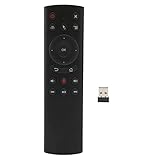 ワイヤレス音声リモコン G20S 2.4G RFエアマウスリモコンの交換 6軸ジャイロスコープIR学習 TVプロジェクターコンピューター用(ジャイロスコープを備えたG20S)