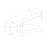 A-ITEM 缶ストッカー 缶収納ラック ホワイト 冷蔵庫用 【最大10缶収納可能】