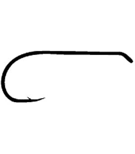 Amazon | Tigofly フライタイイングニンフフック ワイドゲイプ