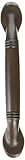 Amerock BP1300-ART Brass and Sterling Traditions Antique Rust Ribbed Cabinet Hardware Handle Pull - 