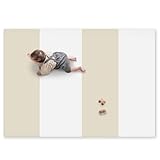 (ケラッタ) プレイマット シームレス 折りたたみ 赤ちゃん すき間ゼロでお手入れらくらく 1級防音 防水 厚手