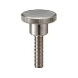 TRUSCO(トラスコ) ローレットノブ 段付 メネジ・ステンレス製 外径16×ネジM4 TKKNT-M4S