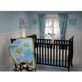NoJo Little Bedding Ocean Dreams 3 Piece Crib Bedding Set by Little Bedding [並行輸入品]