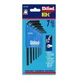 EKLIND TOOL 10507 Metric Hex-L Key Set, 7-Piece [並行輸入品]