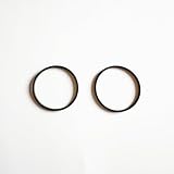 角ゴムベルト, 外径38mm, 内径35mm, 1.5mm角, CD/DVD/BDプレーヤー用 2本 日本製 Made in JAPAN