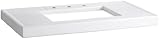 KOHLER K-3029-0 Kathryn Tabletop, White [並行輸入品]
