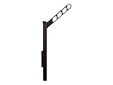 NASTA　物干金物　アーム付上下移動式ポール　KS-DA456ASPN-DB（1セット2本入り）　ダークブロンズ