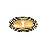 Brass accessory R.016 アンティーク 取っ手 真鍮 金具 家具 鍵穴 引出し