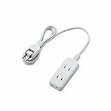 (まとめ)エレコム 電源タップ T-S02-2310WH〔×5セット〕