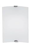 Eglo 85074A Fondo Wall Light, Matte Nickel [並行輸入品]