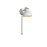 Wall Lamp Minimalist Bedside Lamp Infinite Dimming for Living Room Bedroom Corridor Setting Wall Light Sconce (Color : Black Size (White As the picture shows)