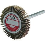 MURAKO(ムラコ) 軸付フラップ金具無し 外径30幅5軸径3mm 180# KN3005 【10個入り】