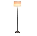 フロアランプ、ベッドルームリビングルームシンプルでモダンなノルディックフロアスタイルアメリカンスタイルの縦型ライトフットスイッチ35×149cm