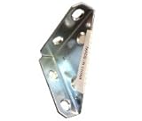 Ultraハードウェア96871コーナーブレースwithバックプレート、2、"亜鉛メッキ