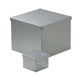 未来工業 防水ステンレスプールボックス カブセ蓋 307×307×300mm 1個価格 SUP-3030B