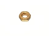 ソリッド真鍮フルナット六角ヘッド六角ナットm3 3 mm (パックof 100 )