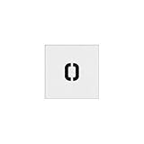 アイマーク:IM ステンシル O 文字サイズ50×40mm AST-O5040 型式:AST-O5040