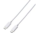 MPA-CCTW10WH(ホワイト) USB2.0ケーブル(USB Type-C - USB Type-C/60W対応/2本セット)