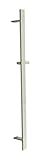 Rohl 1210STN Modern Slide Bar with Sliding Handshower Holder, 36, Satin Nickel by Rohl