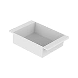 HEIAN SHINDO つっぱり棒用ボックス 隙間収納 マットホワイト 幅15.1×奥行21.5×高さ6cm TBR-15WH 平安伸銅工業