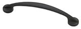 BRAINERD PN0305V-FB-C7 96mm Martini Cabinet Hardware Handle Bow Pull [並行輸入品]